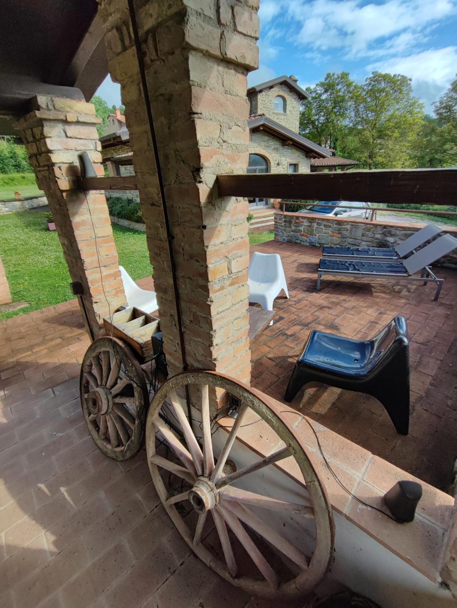 Villa Giulia Fashion B&B Strada in Chianti ภายนอก รูปภาพ